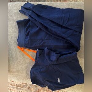 Figs navy set- top and bottom